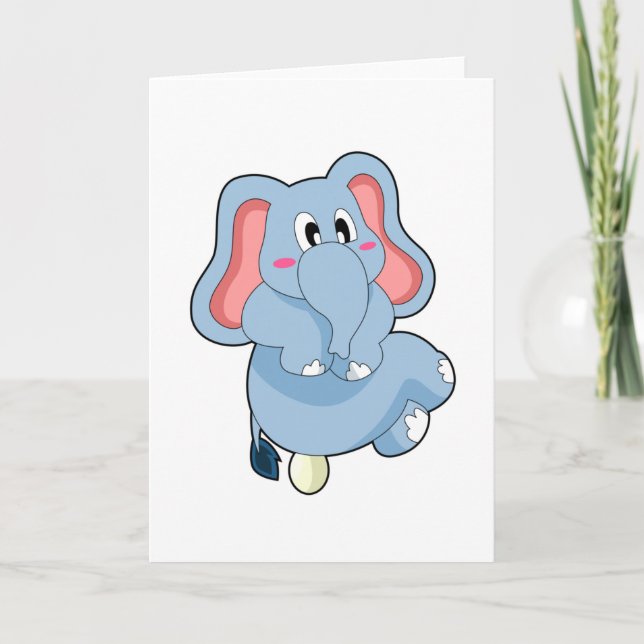 Tarjeta Huevo elefante (Anverso)