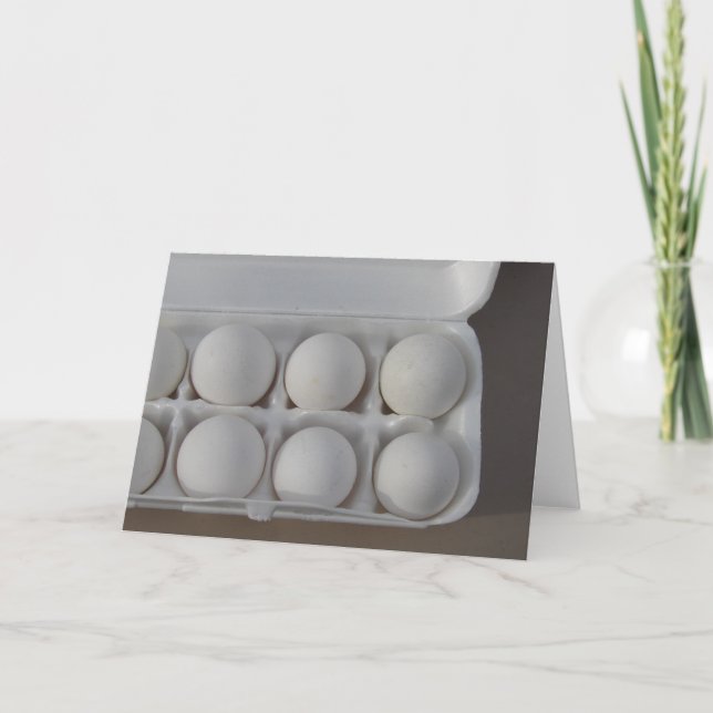 Tarjeta Huevos blancos (Anverso)