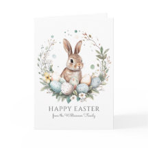 Huevos de conejo lindo Garland Wreath Semana Santa