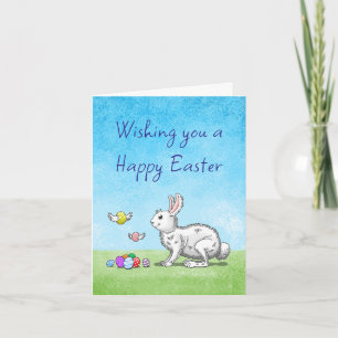 Tarjeta Huevos de Pascua de Bunny