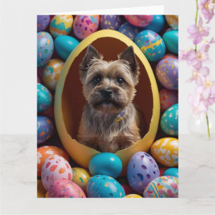 Tarjeta Huevos de Pascua de Cairn Terrier
