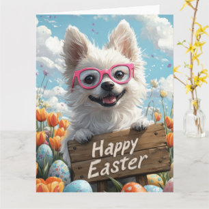 Tarjeta Huevos de Pascua de Esquimal Americano
