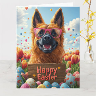 Tarjeta Huevos de Pascua de Tervuren de Bélgica