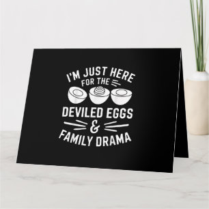 Tarjeta Huevos Rellenos Drama Familiar Regalo Divertido pa