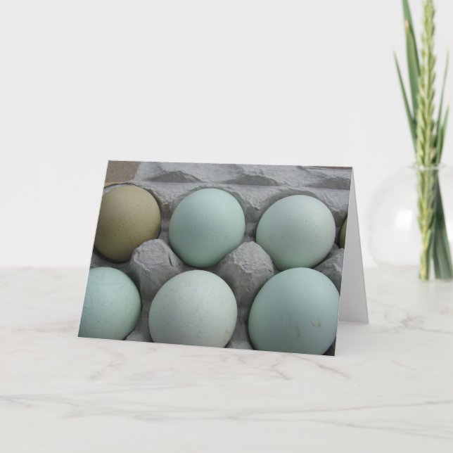 Tarjeta Huevos verdes (Anverso)