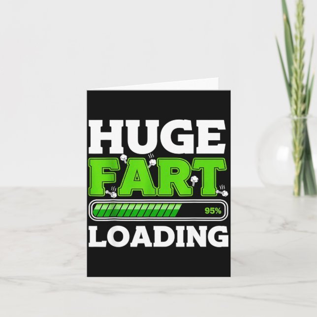 Tarjeta Huge Fart 95% Loading  (Anverso)