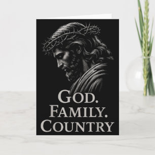 Tarjeta Hugvyn Dios Familia País Jesús Fe Cristiana Mi