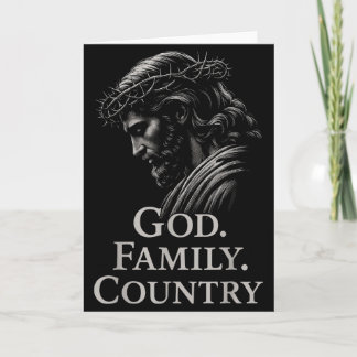 Tarjeta Hugvyn Dios Familia País Jesús Fe Cristiana Mi