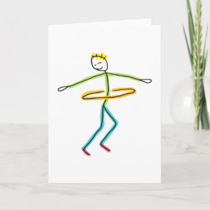 Tarjeta Hula Hooping