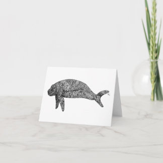 Tarjeta HuManatee Notecards
