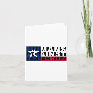 Tarjeta Humanos contra Ted Cruz