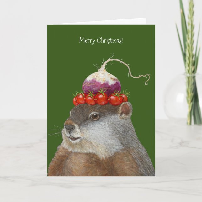 Tarjeta Humboldt: la carta de los Navidades de manicomio (Anverso)