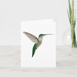 Tarjeta Hummingbird