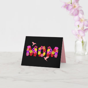 Tarjeta Hummingbird