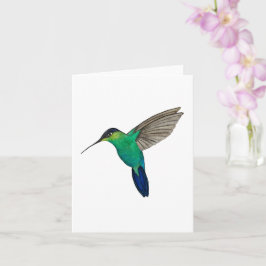 Tarjeta Hummingbird