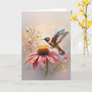 Tarjeta Hummingbird