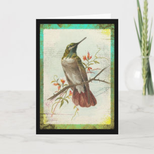 Tarjeta Hummingbird