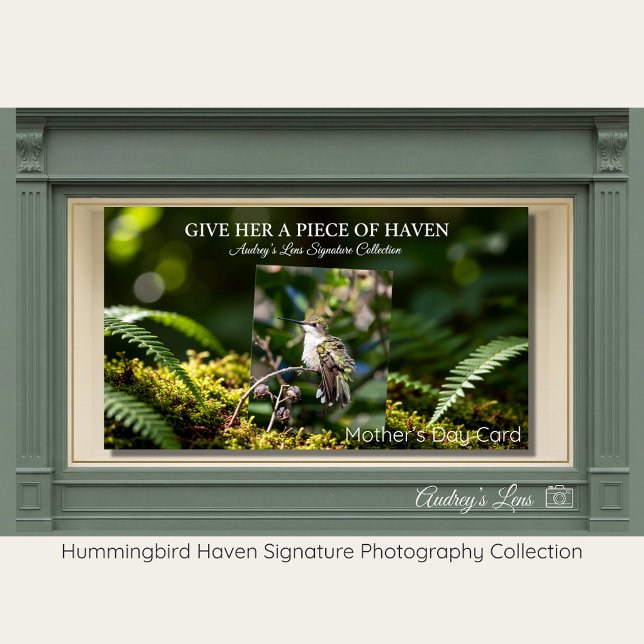 Tarjeta Hummingbird Haven Signature Mother's Day Card  (Subido por el creador)