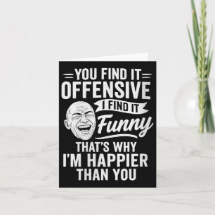Tarjeta Humor adulto divertido para mujeres sarcástico ofe