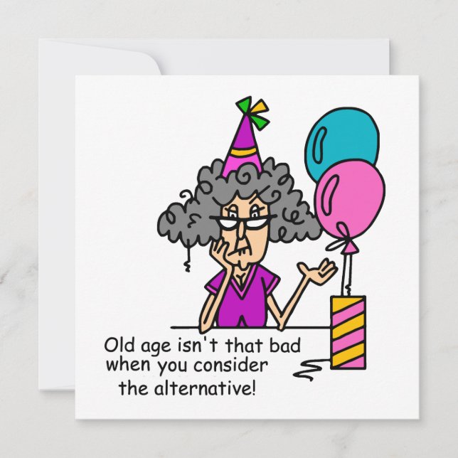 Tarjeta Humor alternativo de cumpleaños (Anverso)