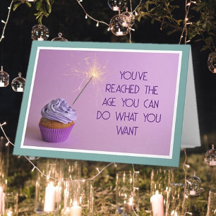 Tarjeta ¡Humor amistoso! Solo por diversión de cumpleaños