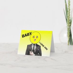 Tarjeta Humor de amor divertido de Anime