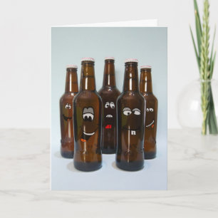 Tarjeta Humor de cerveza de cumpleaños