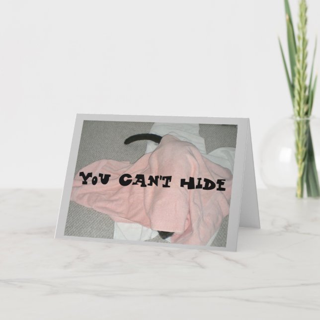 Tarjeta Humor de cumpleaños (Anverso)