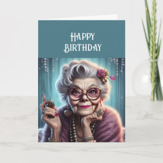 Tarjeta Humor de cumpleaños divertido, alma hermosa Inspir