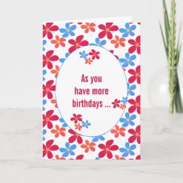 Tarjeta Humor de cumpleaños para mayores con divertidas ma