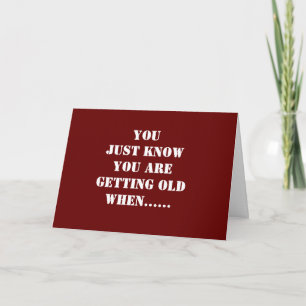 TARJETA **HUMOR DE CUMPLEAÑOS PARA TU CUMPLEAÑOS VIEJO*