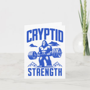 Tarjeta Humor de elevación de la fuerza criptográfica de S