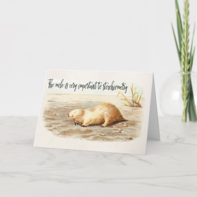 Tarjeta Humor de la ciencia de la cita de la química de la (Anverso)