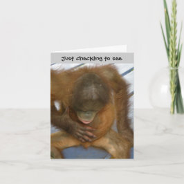 Tarjeta Humor de la cirugía de la vasectomía