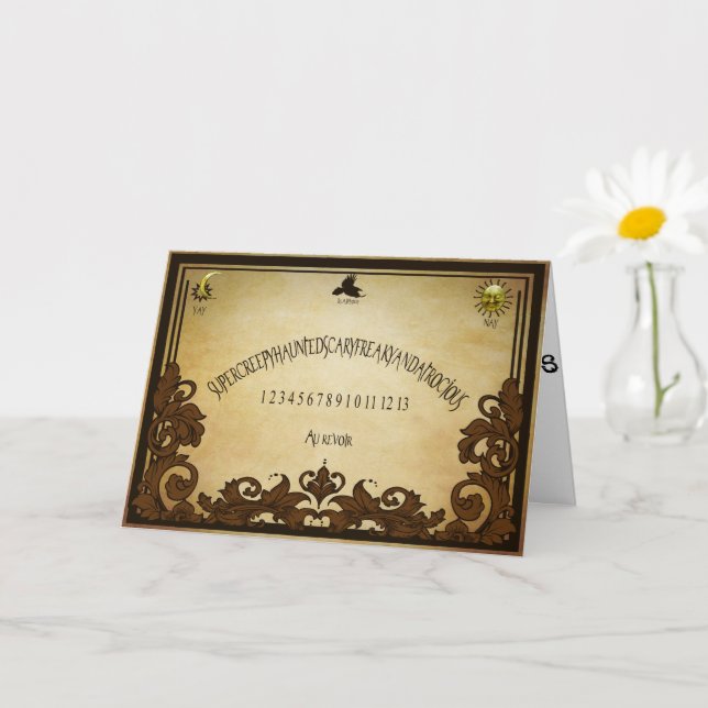 Tarjeta Humor de la tabla de espíritus (Planta pequeña)