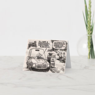 Tarjeta Humor de la vejez