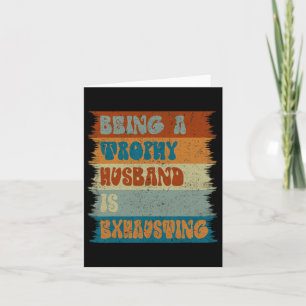 Tarjeta Humor de matrimonio de esposo y esposa Feliz Día d