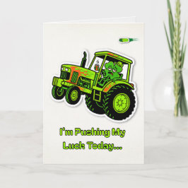 Tarjeta Humor de oficina resaca divertido St. Patricks