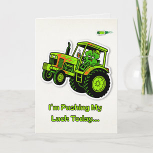 Tarjeta Humor de oficina resaca divertido St. Patricks