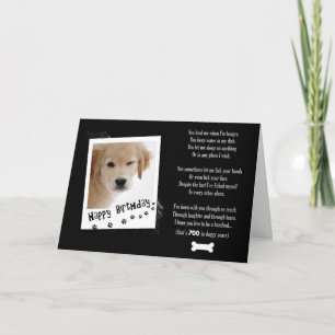 Tarjeta Humor de perros de cumpleaños