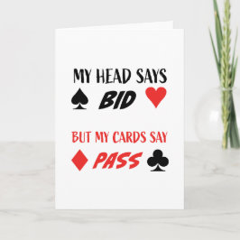 Tarjeta Humor de puente de contrato