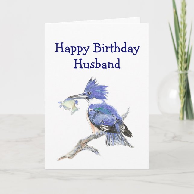 Tarjeta Humor del cumpleaños del marido - el martín (Anverso)
