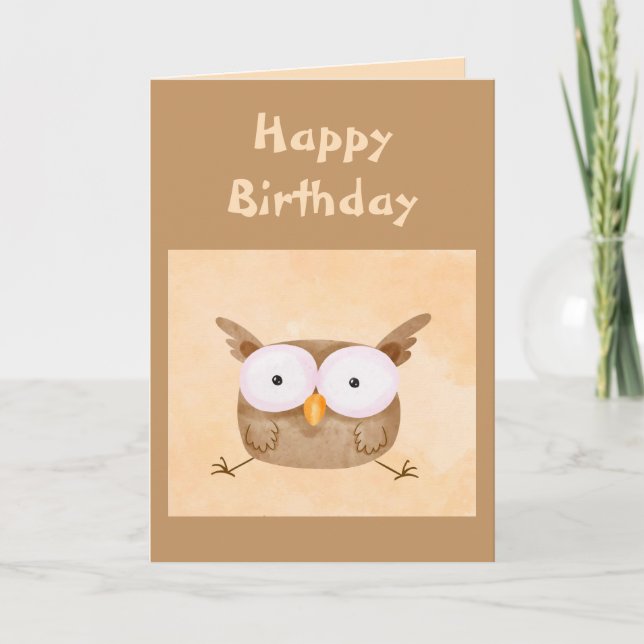 Tarjeta Humor divertido de cumpleaños conmocionado con el  (Anverso)