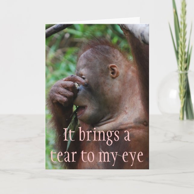 Tarjeta Humor femenino desenfadado sobre el envejecimiento (Anverso)