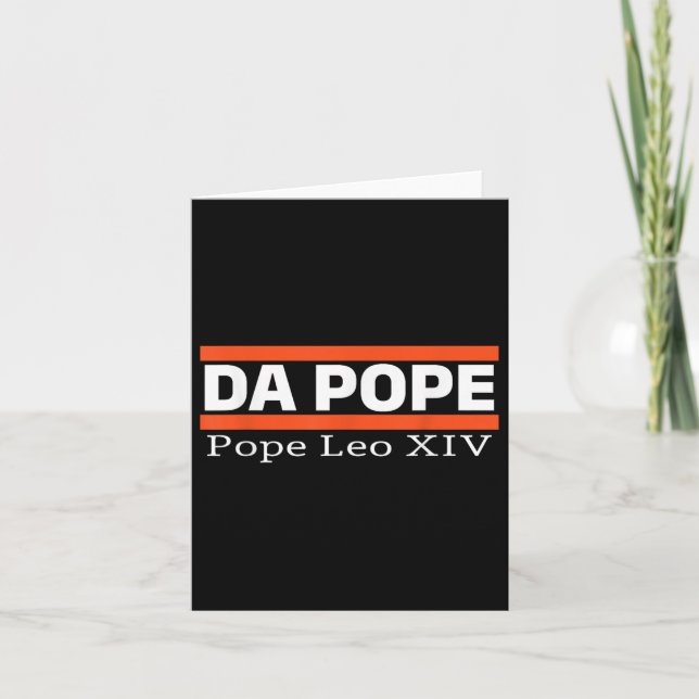 Tarjeta Humor gracioso Da Papa de Chicago (Anverso)