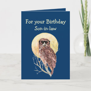 Tarjeta Humor humorístico sobre el cumpleaños del yerno en