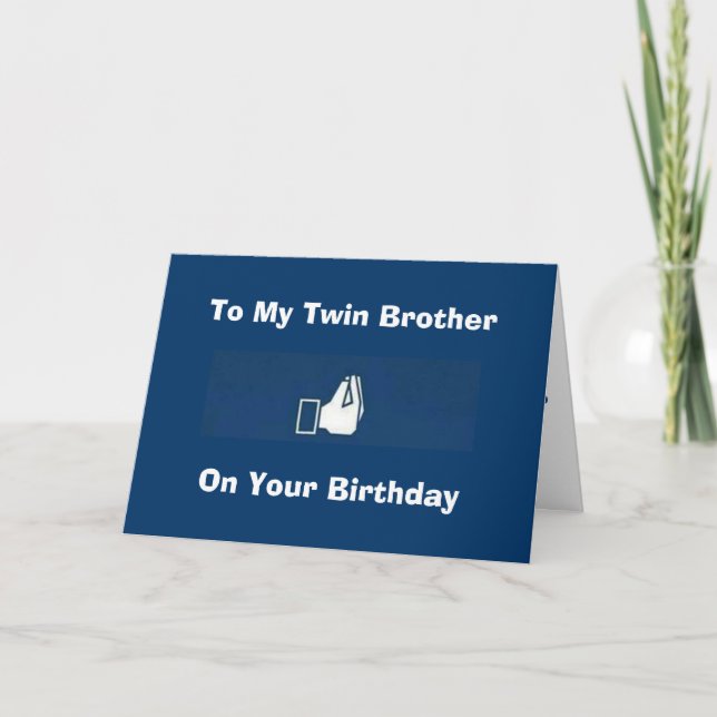 TARJETA HUMOR ITALIANO POR CUMPLEAÑOS (Anverso)
