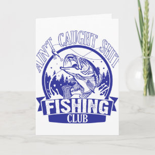 Tarjeta Humor para adultos sin lenguaje soez sobre pesca