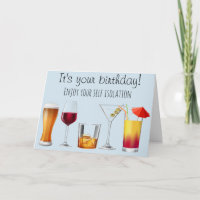 Humor para beber cócteles Aislamiento Distancia so