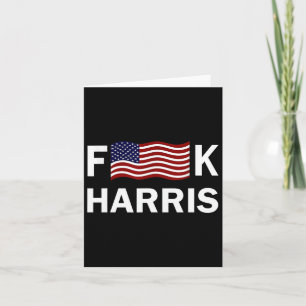 Tarjeta Humor político de Kamala Harris Conservative Repub